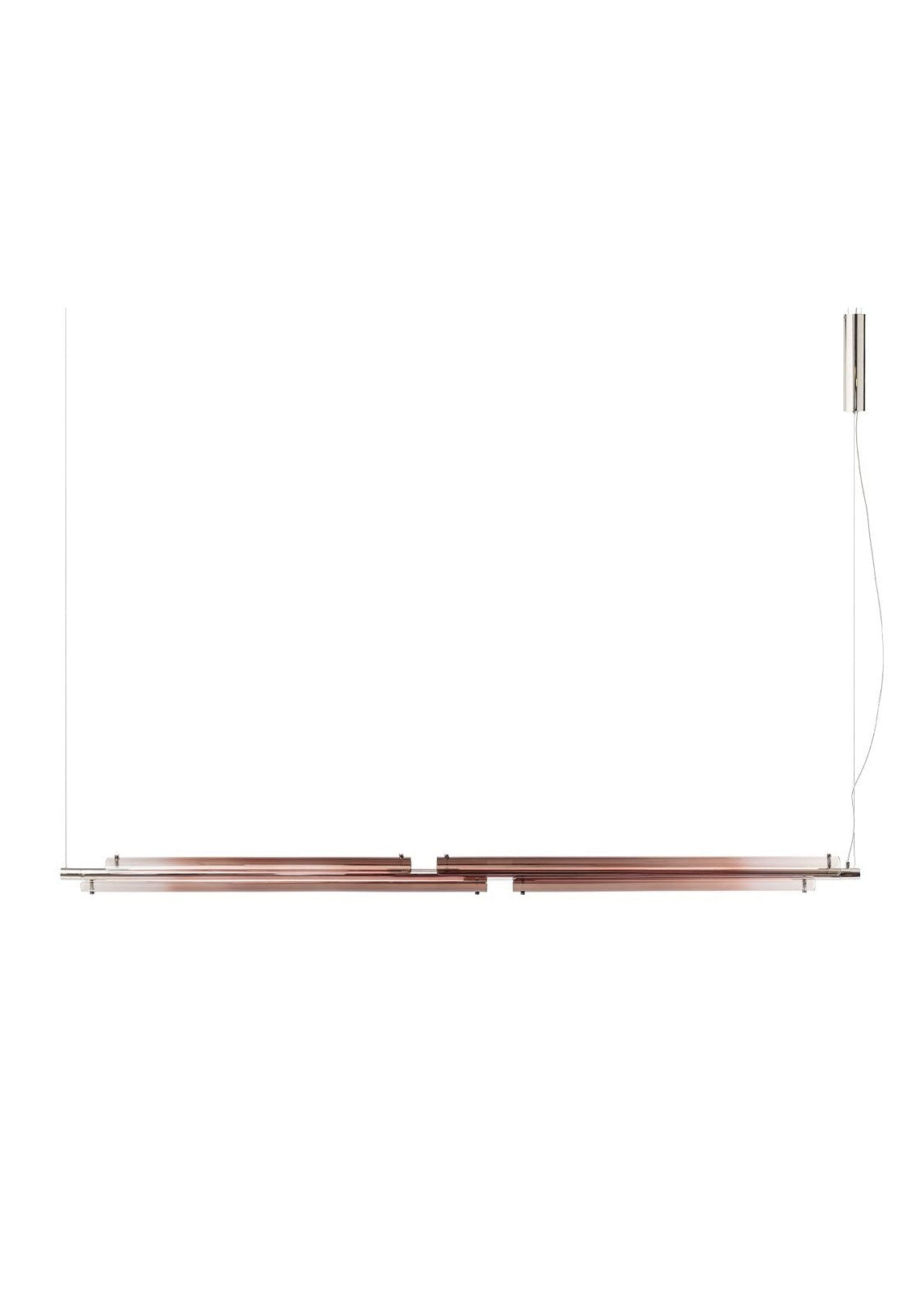 Tratto Pendant Horizontale 98 in Amaranto