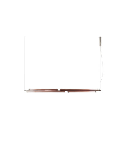 Tratto Pendant Horizontal 158 in Amaranto