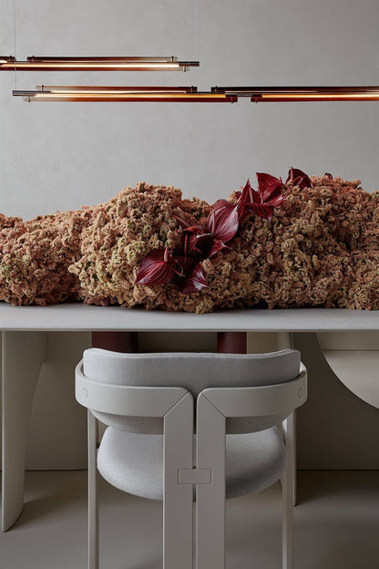 Tratto Pendant Horizontal 158 in Amaranto