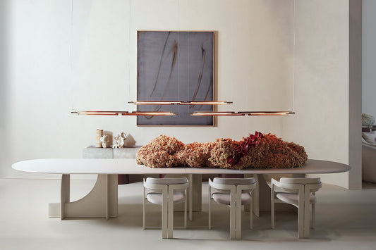 Tratto Pendant Horizontale 98 Silver