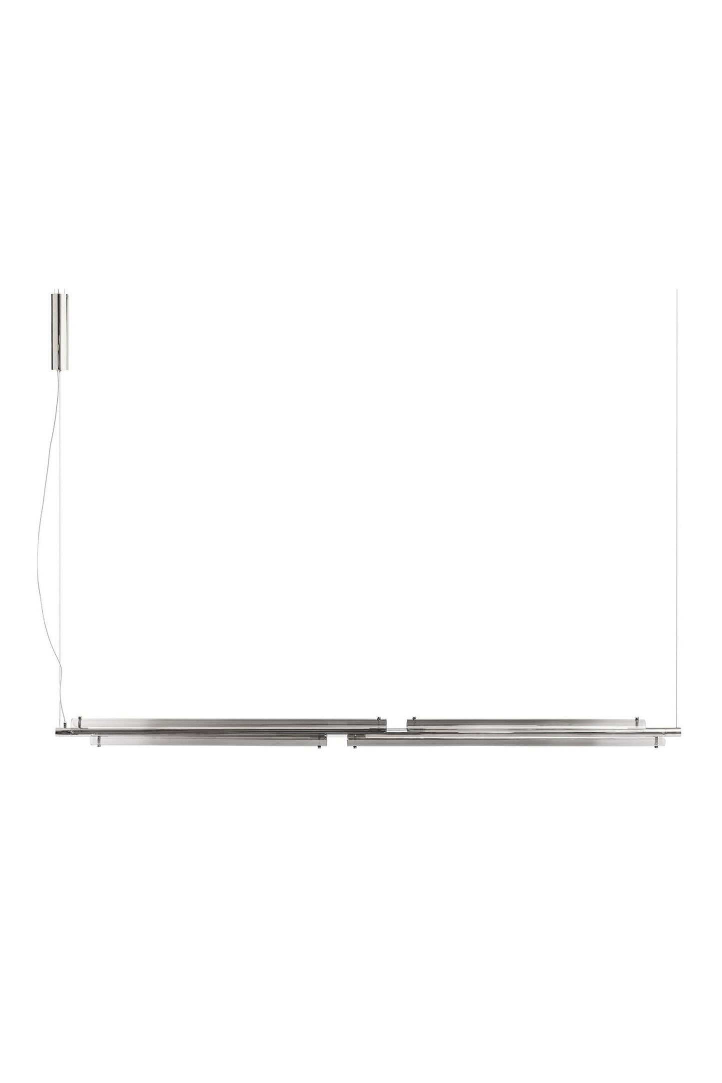 Tratto Pendant Horizontale 98 Silver