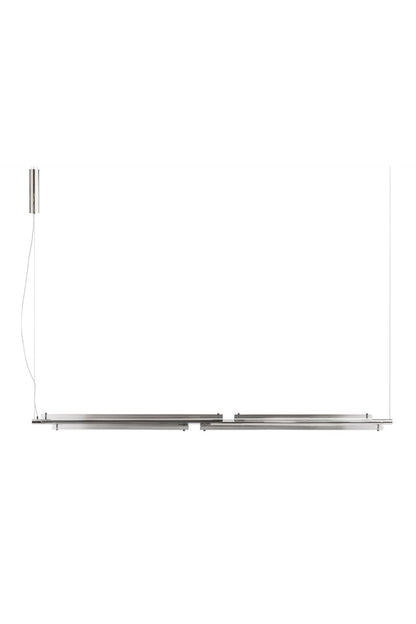 Tratto Pendant Horizontale 98 Silver