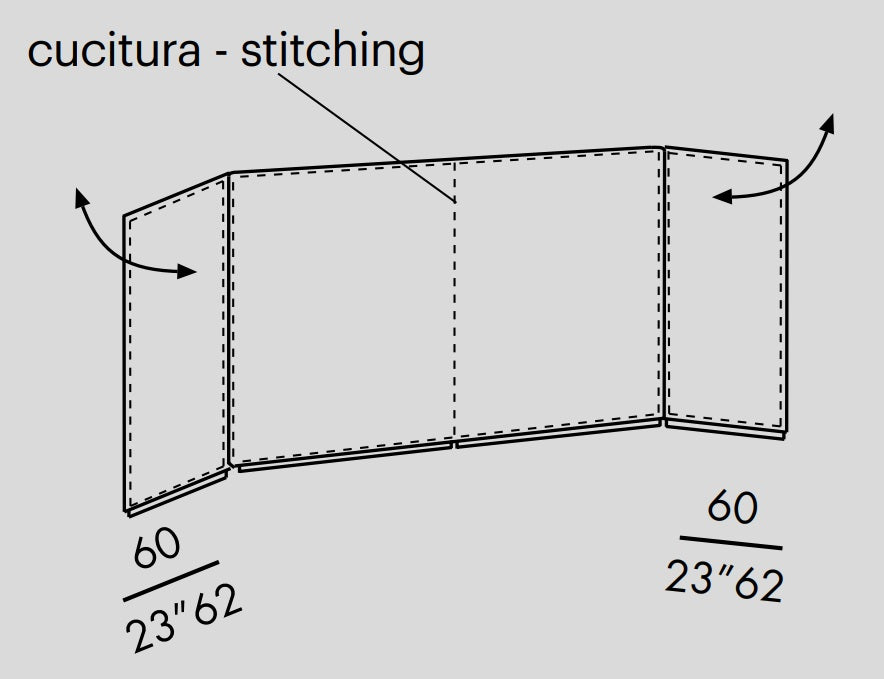 Tuyo Kuoio Bed 200 / Fabric Oslo 01
