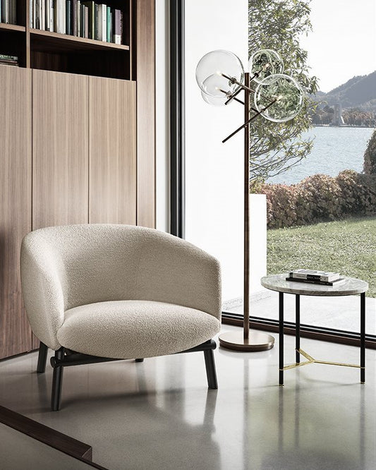 Livre Armchair / Fabric Joy Milk 005