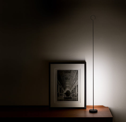 Anima Floor lamp Black Carbon Fiber