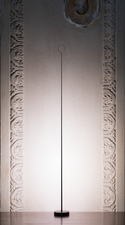 Anima Floor lamp Black Carbon Fiber