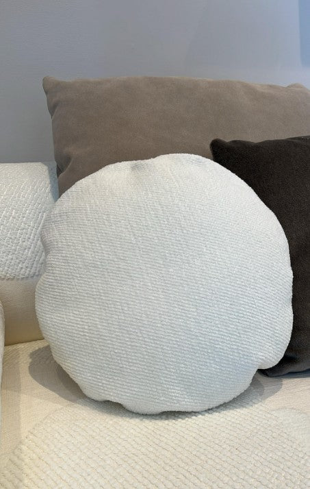 Cushion - Decorative  / Fabric Meta Milk 001 / Dia 38