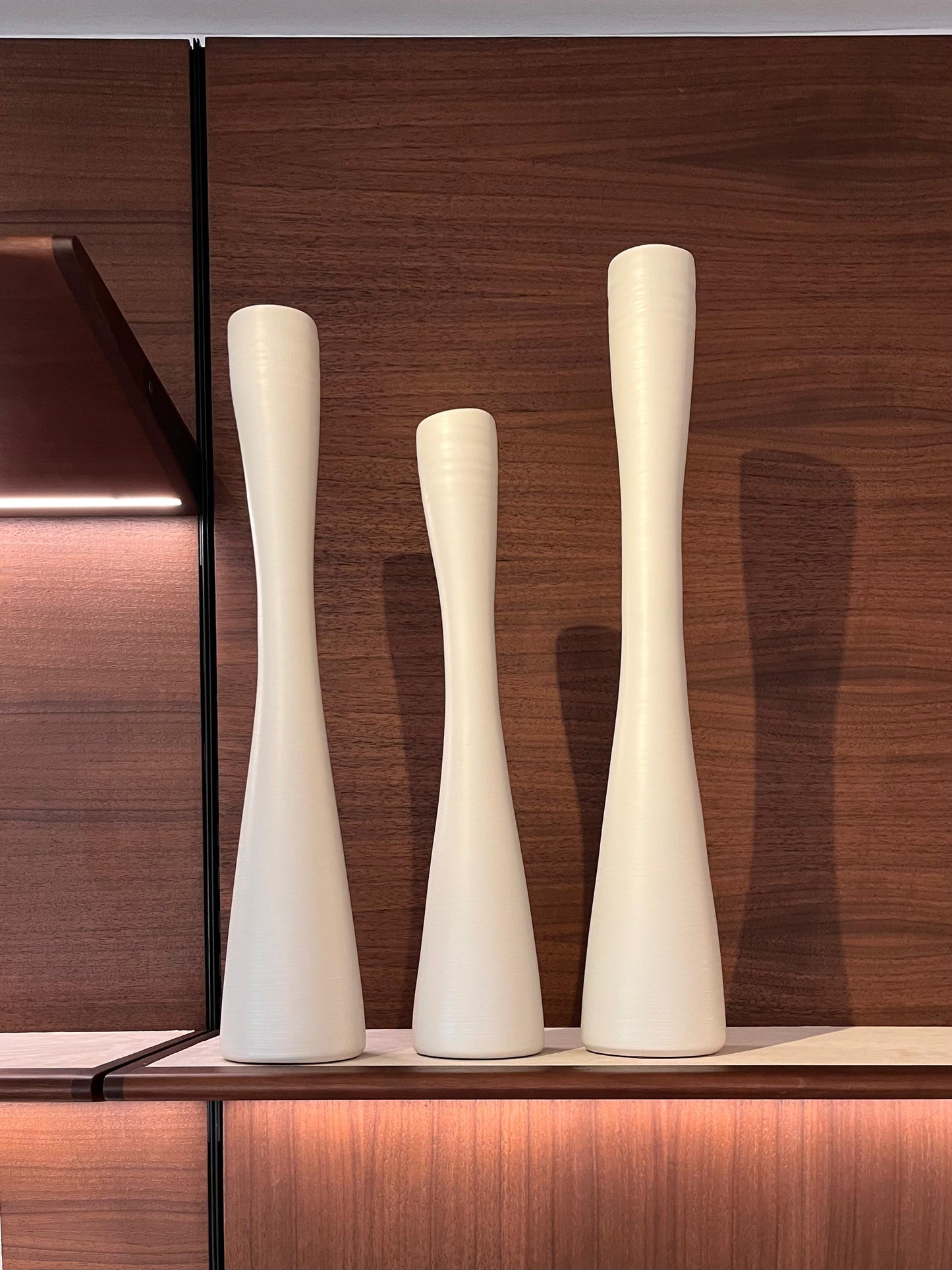 STYLING  ITEM - Flute 3 / Linen  / D10 x 53H / Ceramic