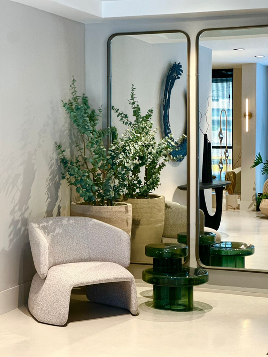 Icarus Armchair Beige Fabric