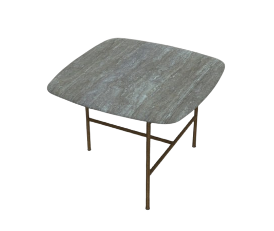 Adrian Side Table Travertine
