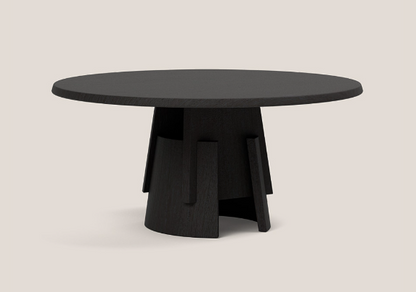 Via Bernina Round Dining Table 160