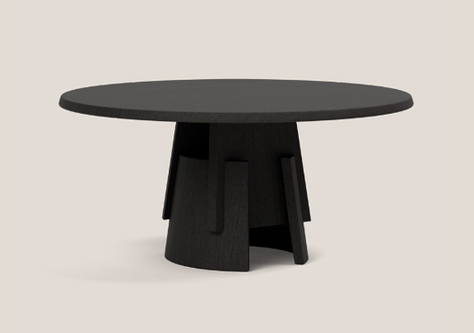 Via Bernina Round Dining Table 160