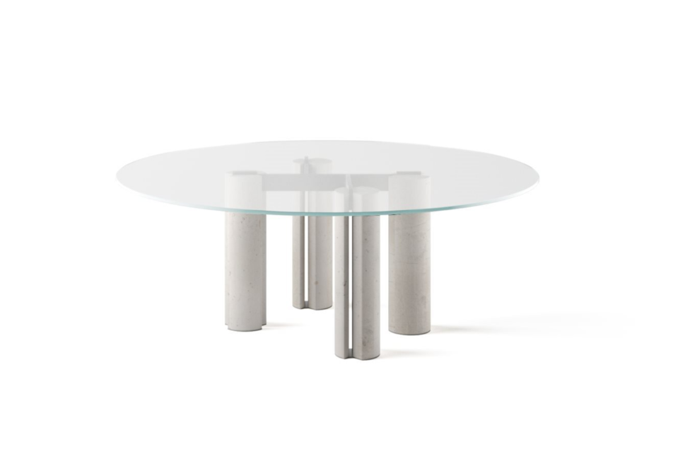Simpodio Dining Table D140 Ivory