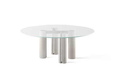Simpodio Dining Table D140 Ivory