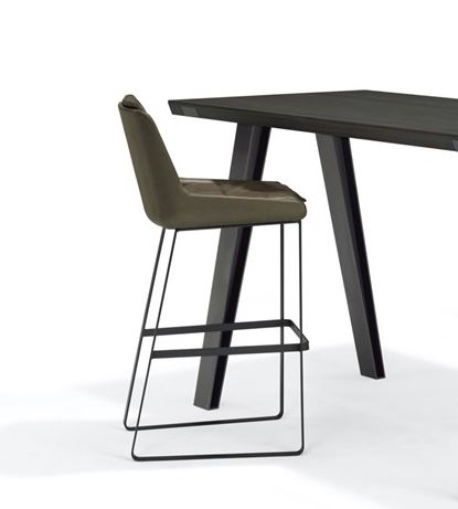 Cambria Bar Stool Grey Angler Fumo