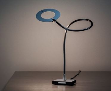 Table lamp - Giulietta T / 35H / Black / USB charger