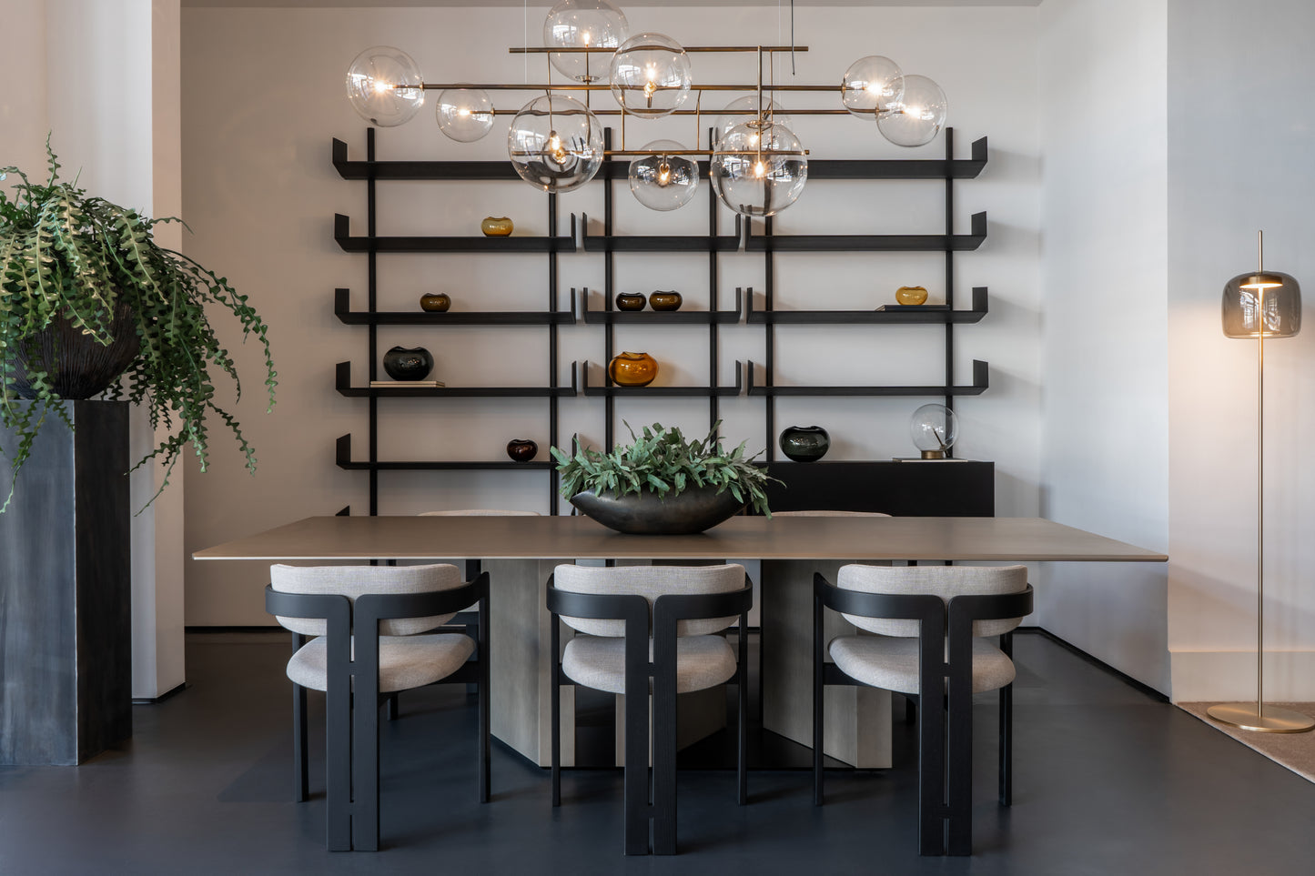 Brera 23 Wall Shelve With Cabinet L120