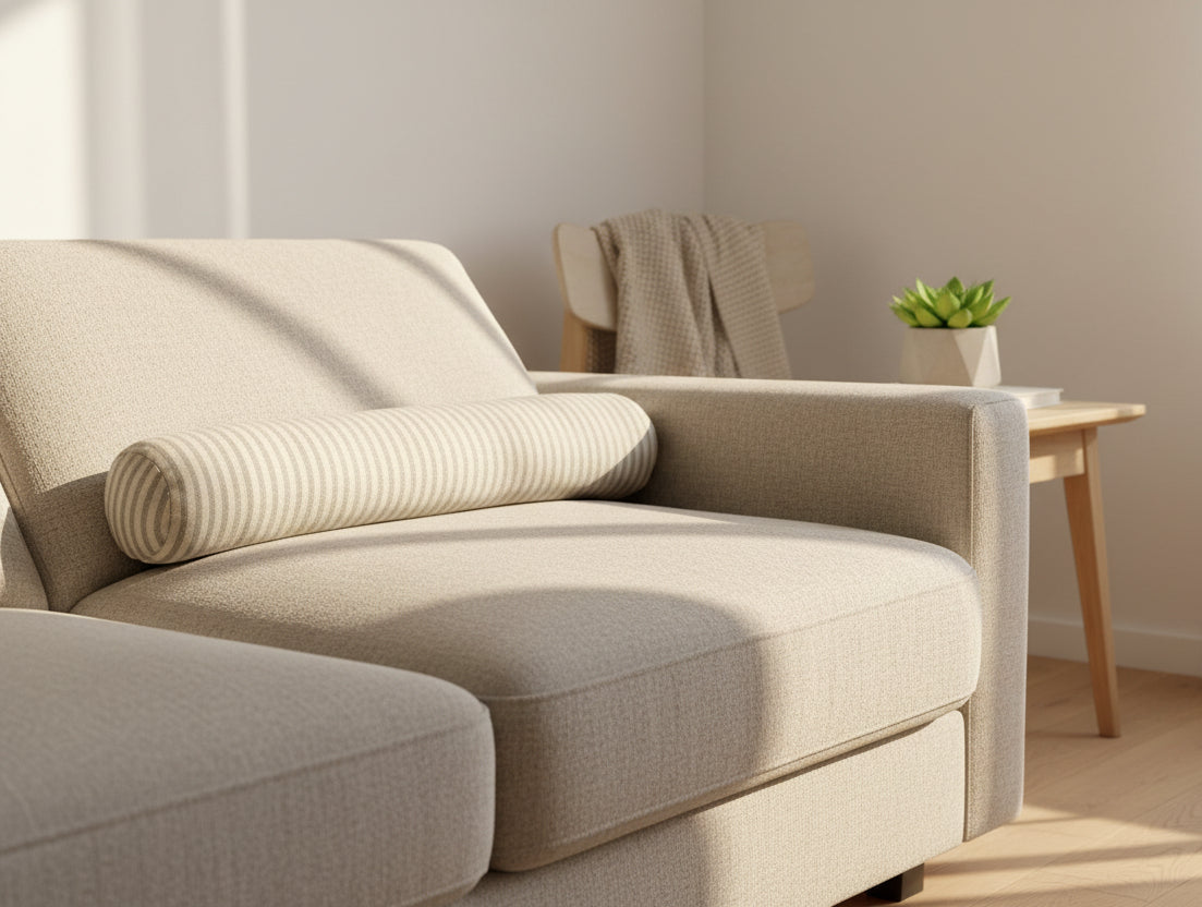 Cushion Covers Bolster Round