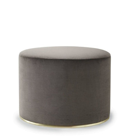 Lou L Ottoman Taupe
