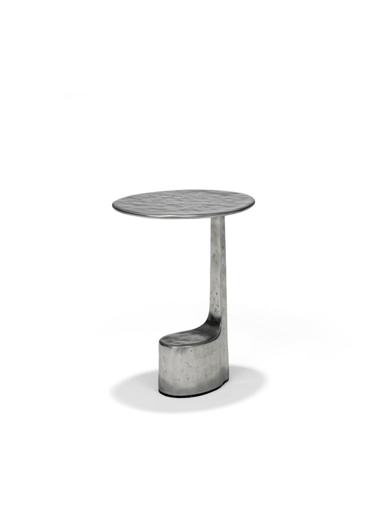 Charles S Side Table Cast Aluminum Anthracite