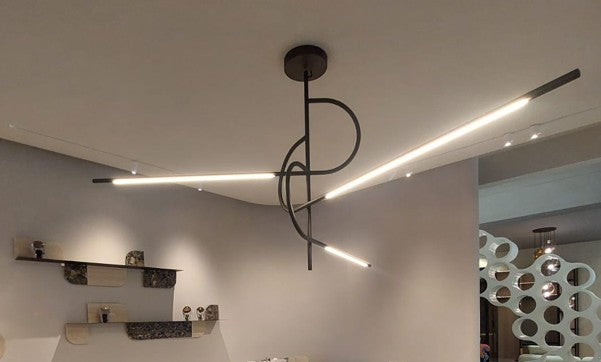 Chandelier I Pendant - Key-to-Heaven  / Dark Burnished Brass / 233 x 204 x 120H