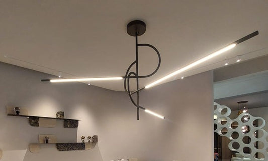 Chandelier I Pendant - Key-to-Heaven  / Dark Burnished Brass / 233 x 204 x 120H