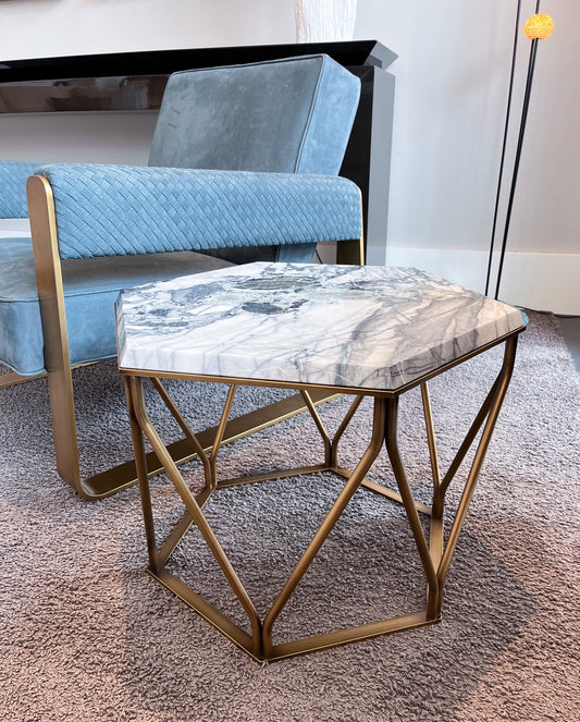 Susanne Side Table White beauty marble Was AED 20,014+