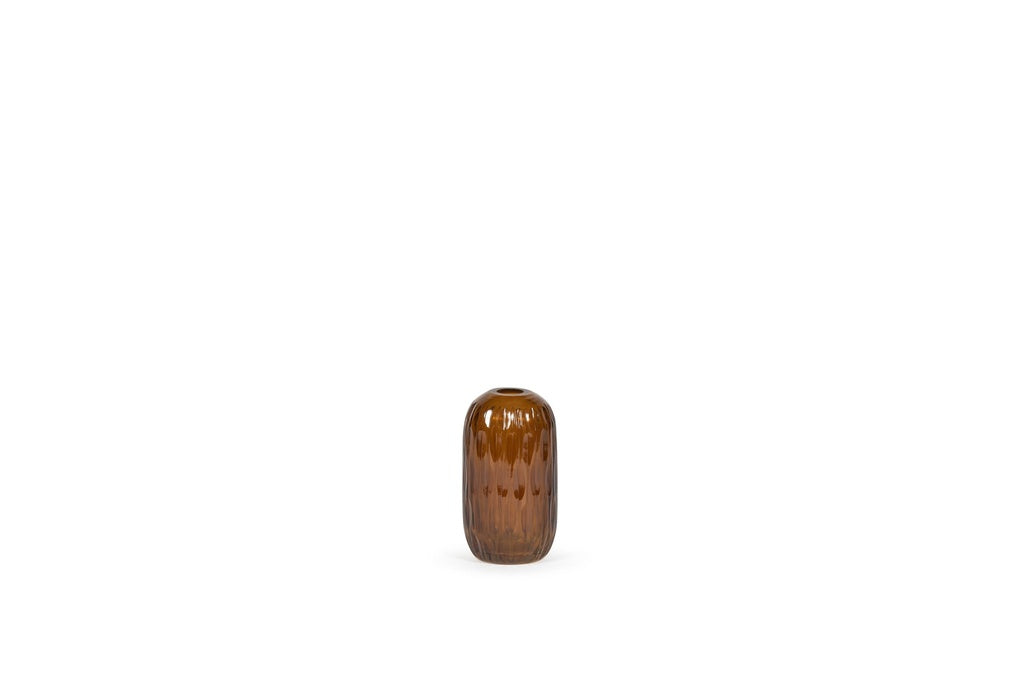 STYLING  ITEM STYLING ITEM - Flowervase S / DCGI464S  / Glass amber / D7 x 14 / Was AED 141