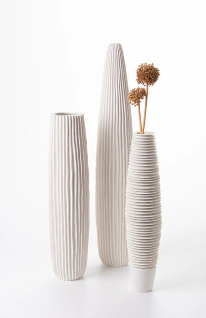 STYLING  ITEM - Vase Kion-C / White  / D11 x 42H