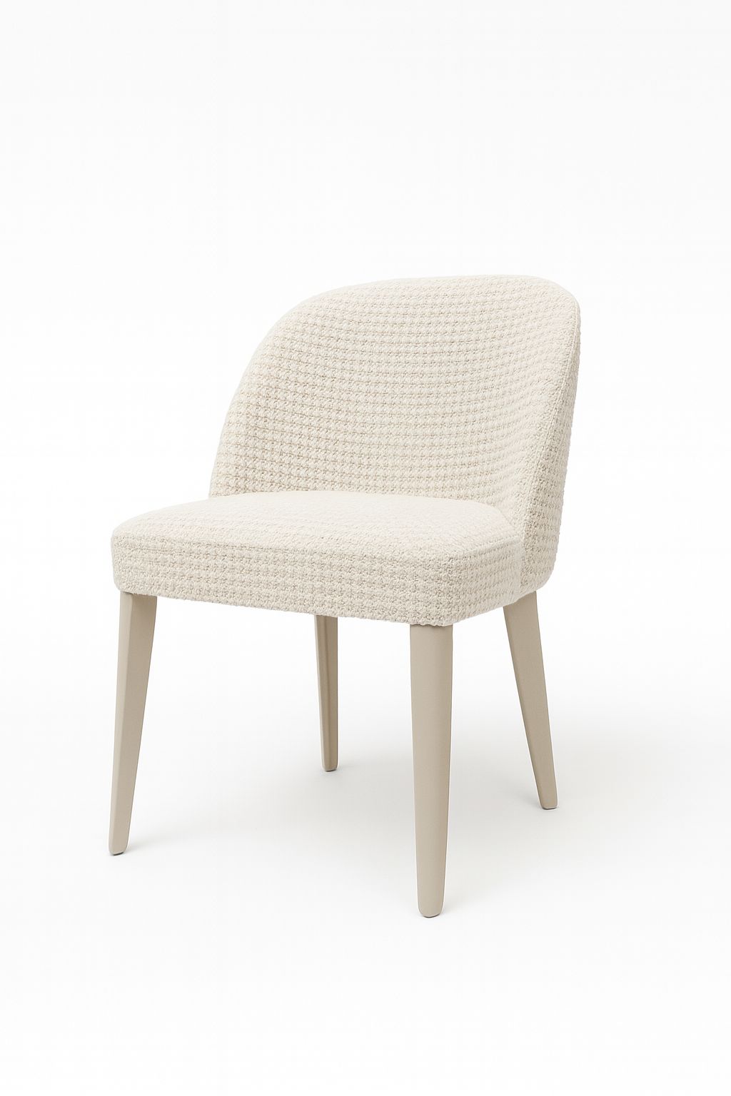 Dining Chair - Odette Uno / Beige / Fabric Elton 03 / 53 x 59 x 82H / Seat 51H