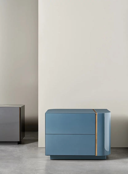 Dimitri R Bedside Table Taupe