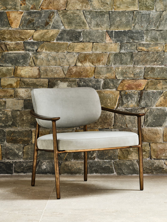 Gentle Armchair Cast Aluminum Bronze