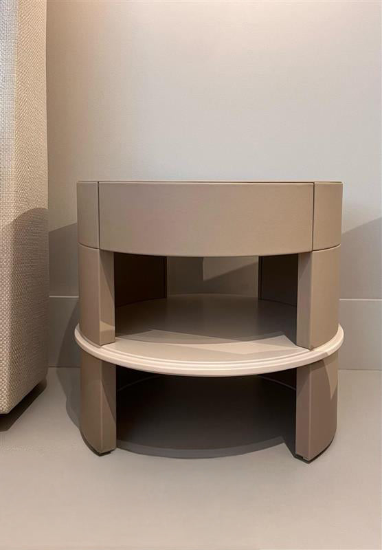Liam Bedside Table Beige