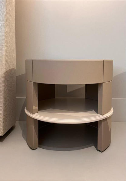 Liam Bedside Table Beige