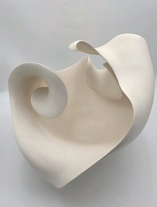 Spring Frond Ceramic Sculpture
