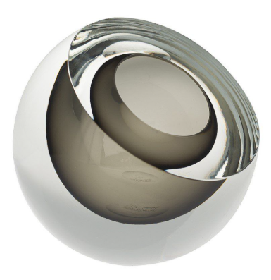 Drop Diagonal Bowl Cinza