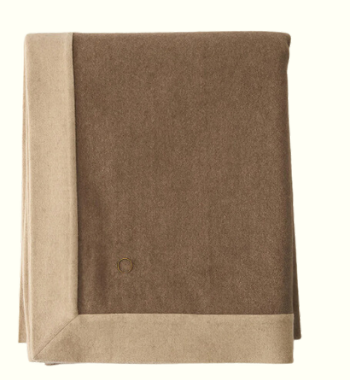 Throw - Etra Bedspread  / Taupe / Beige / 250 x 200 / Cashmere
