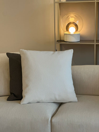 Cushion SP55 White Fabric Arbus