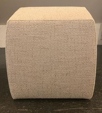 Ottoman - Charlot / 45 x 45 x 45H / Beige / Fabric Narvik 01