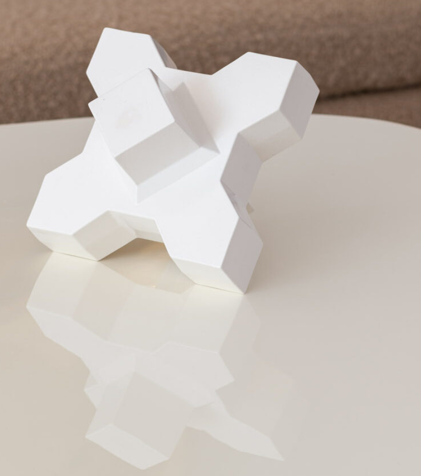 STYLING  ITEM - Cadzand / White   / 21.5 x 21.5 x 20H / Ceramic