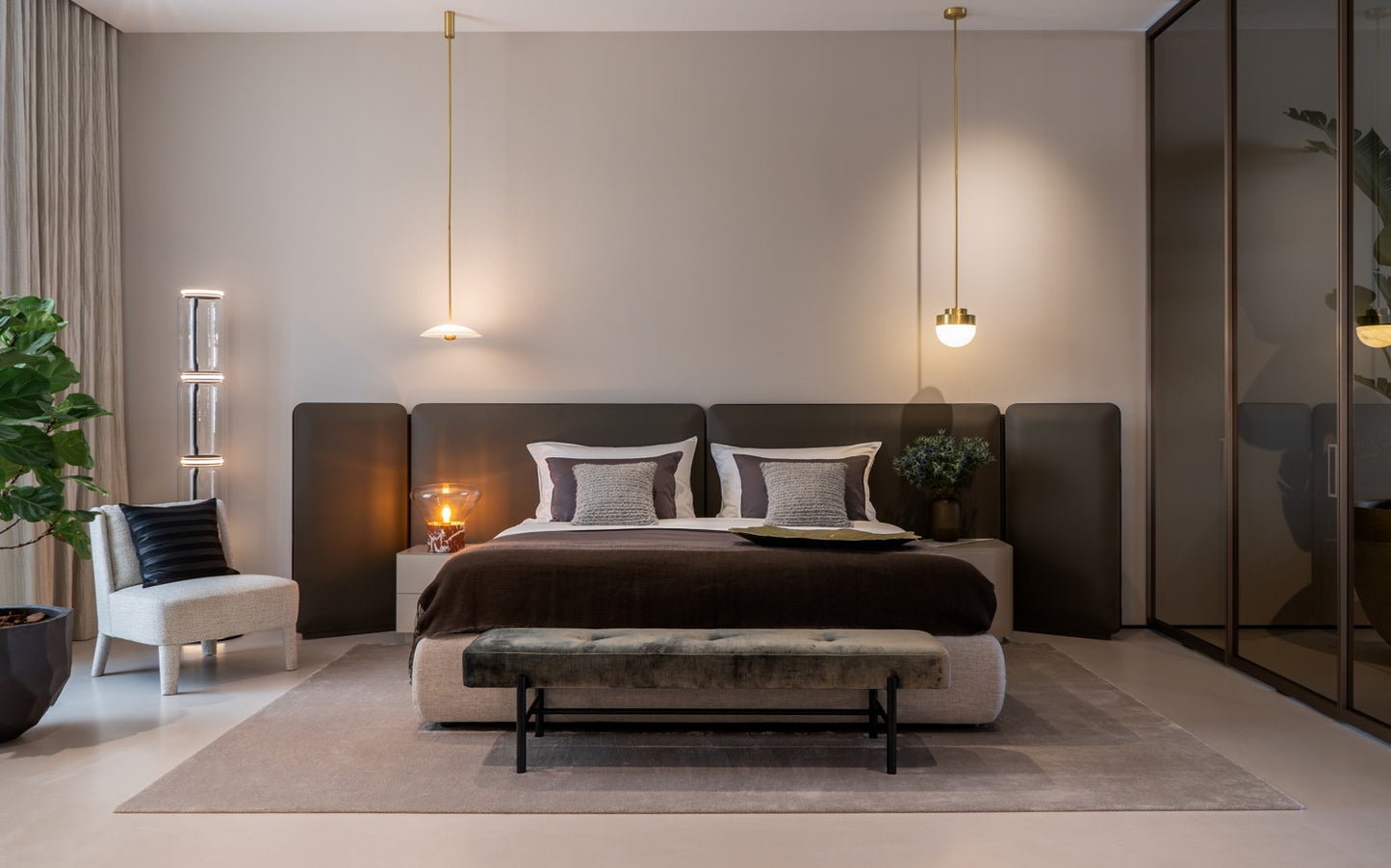 Tuyo Kuoio Bed 200 / Fabric Oslo 01