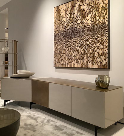 Verner Cabinet Bronzed Brass