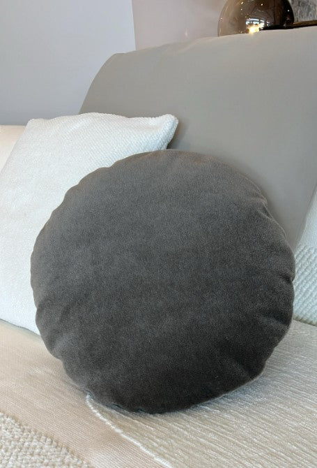 Cushion - Decorative / Green / Fabric Pleasure Silt 116 / Dia 38