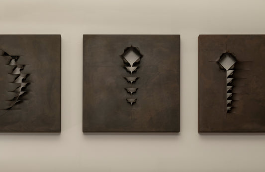 Art - Dream Box / 50 x 50 / Iron sculpture