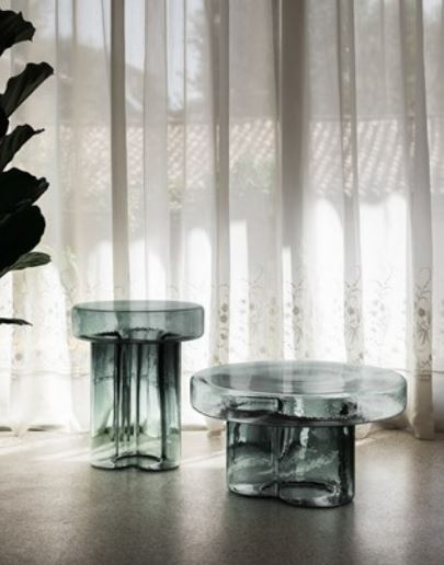 Soda High Side Table Petrol Green