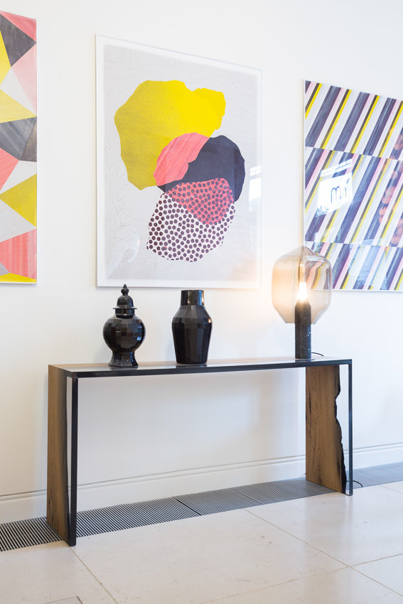 Console - Wetland / Abonos Oak Wood / Natural / 160 x 40 x 85H