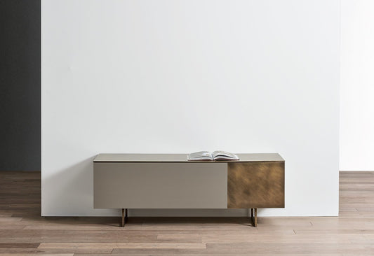 Ruben Cabinet R Bronzed Brass