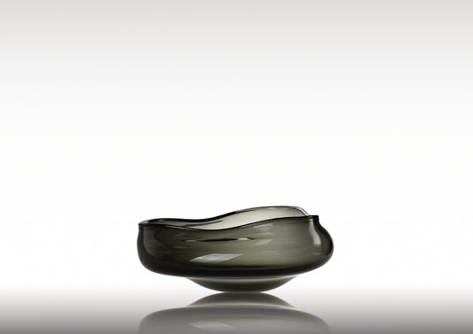 Gravity Glass Sculpture Grey