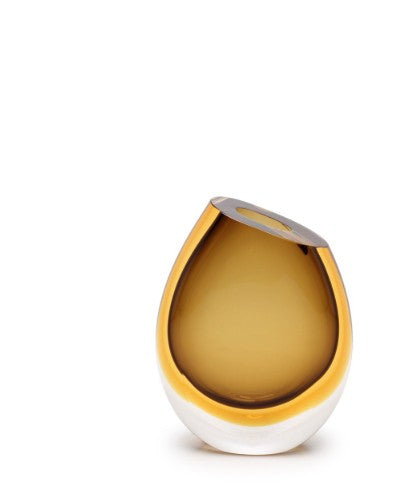STYLING  ITEM - Vase 96 mini / Fume Amber  / 12 x 5 x 17