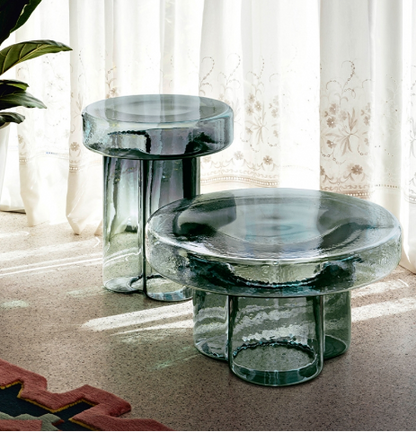 Soda Low Side Table Petrol Green